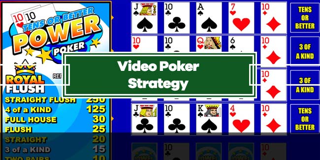 Video Poker Betting Strategy