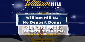 William Hill NJ Bonus Code – $10 No Deposit Free Bet + $150
